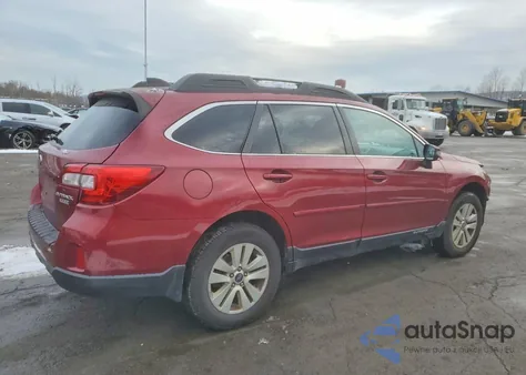 2016 Subaru Outback 2.5I Premium from USA, damaged, VIN 4S4BSAFC2G3291860